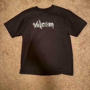 Volcom Men's Black and White T-shirt